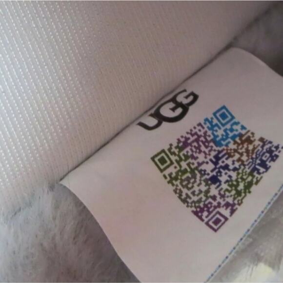 UGG Spaceslider Tech Slide Platform Lug Sole White Casual‎ Slide Slipper Size 10 - Picture 10 of 10